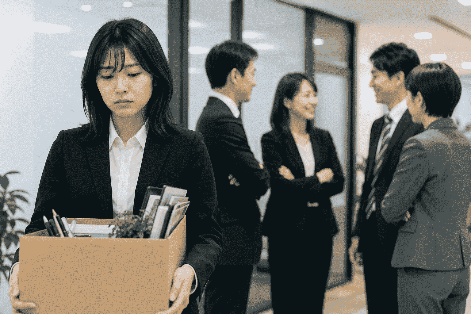 まともな人が仕事を辞める